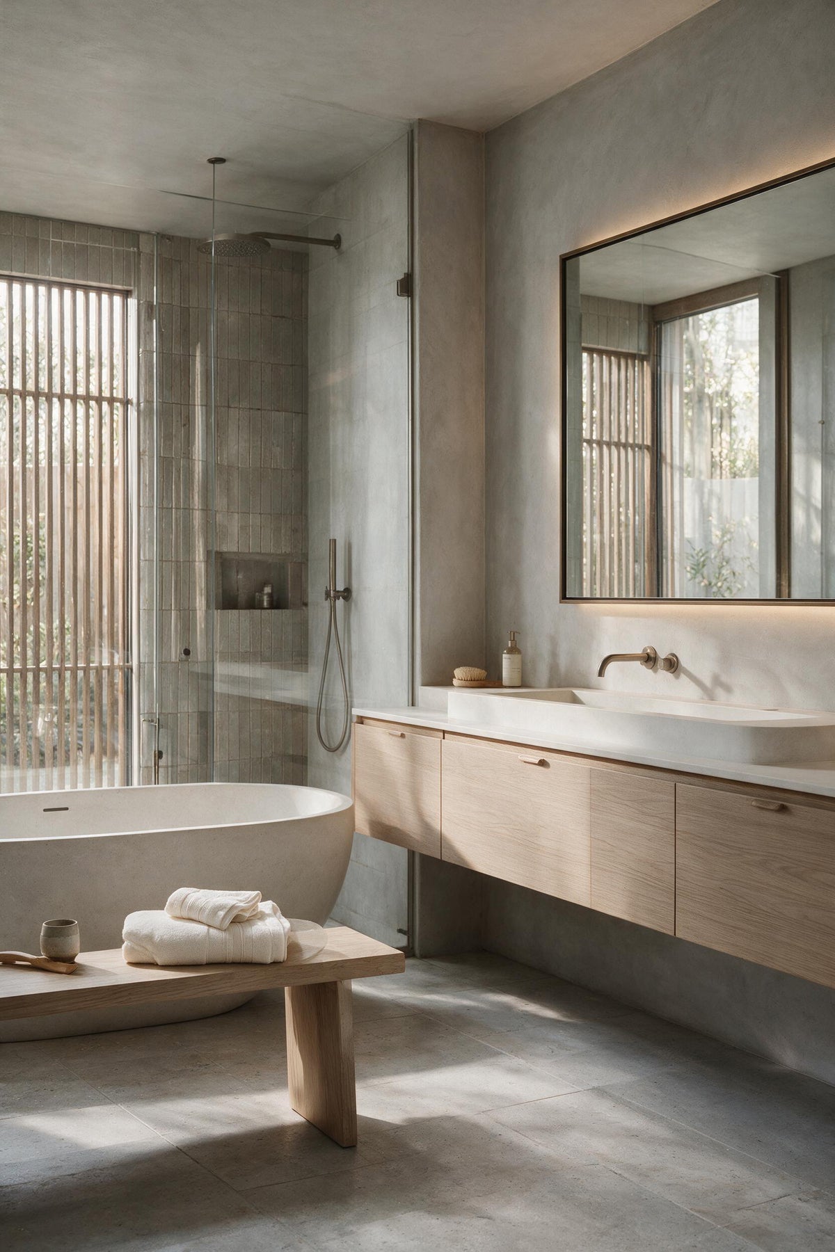 OXEO Banyo Havlusu - Ecru